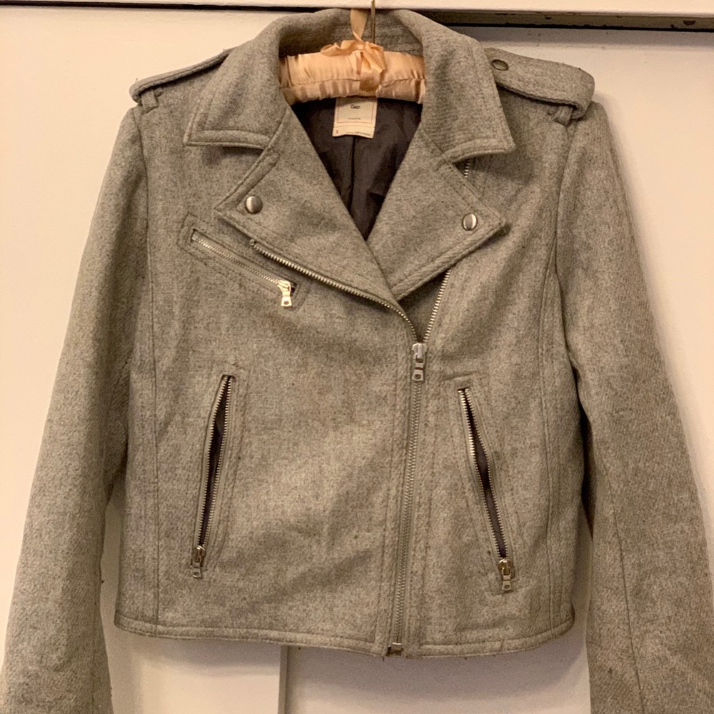 Wool Moto Jacket